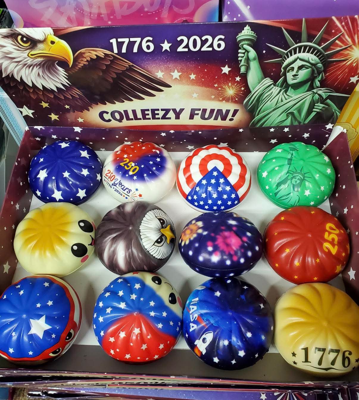 250 Years of Freedom Foam Dumpling
