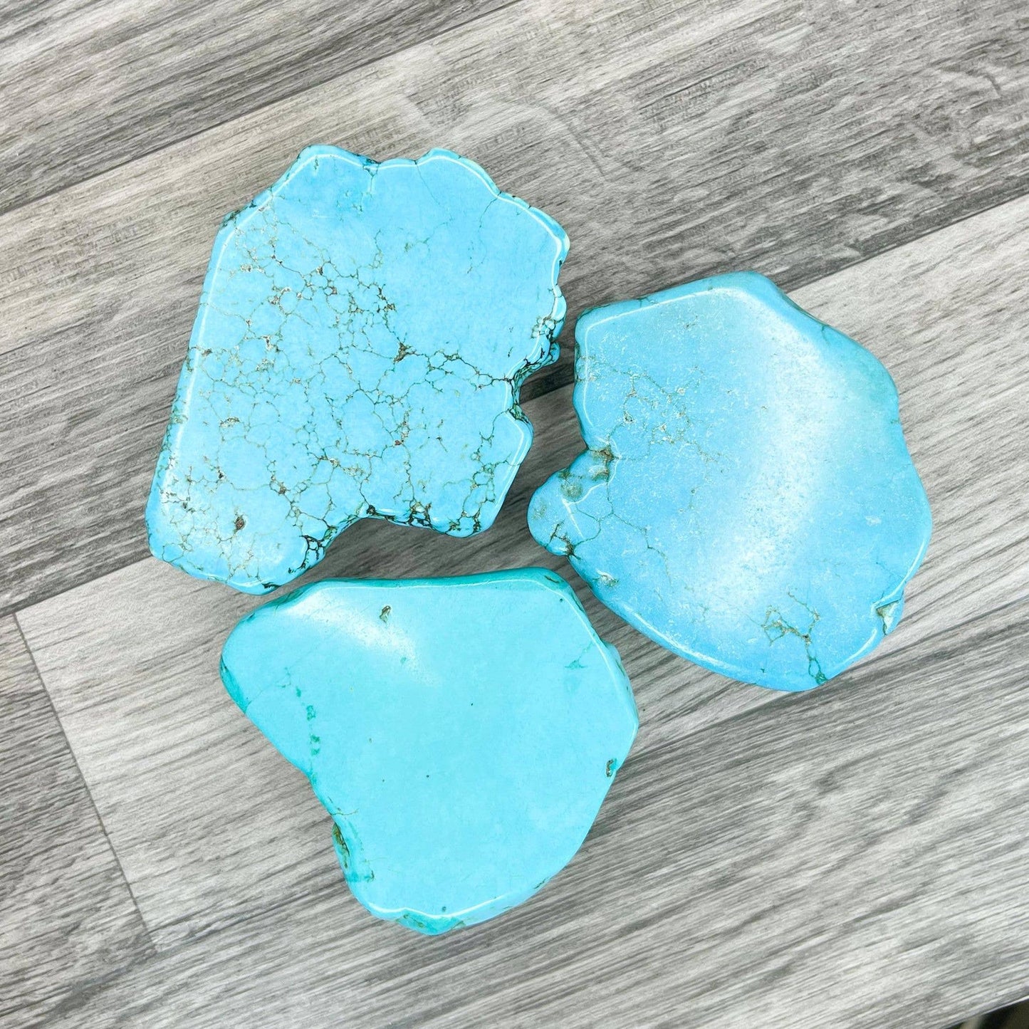 Phone Accessory Turquoise Howlite Slab