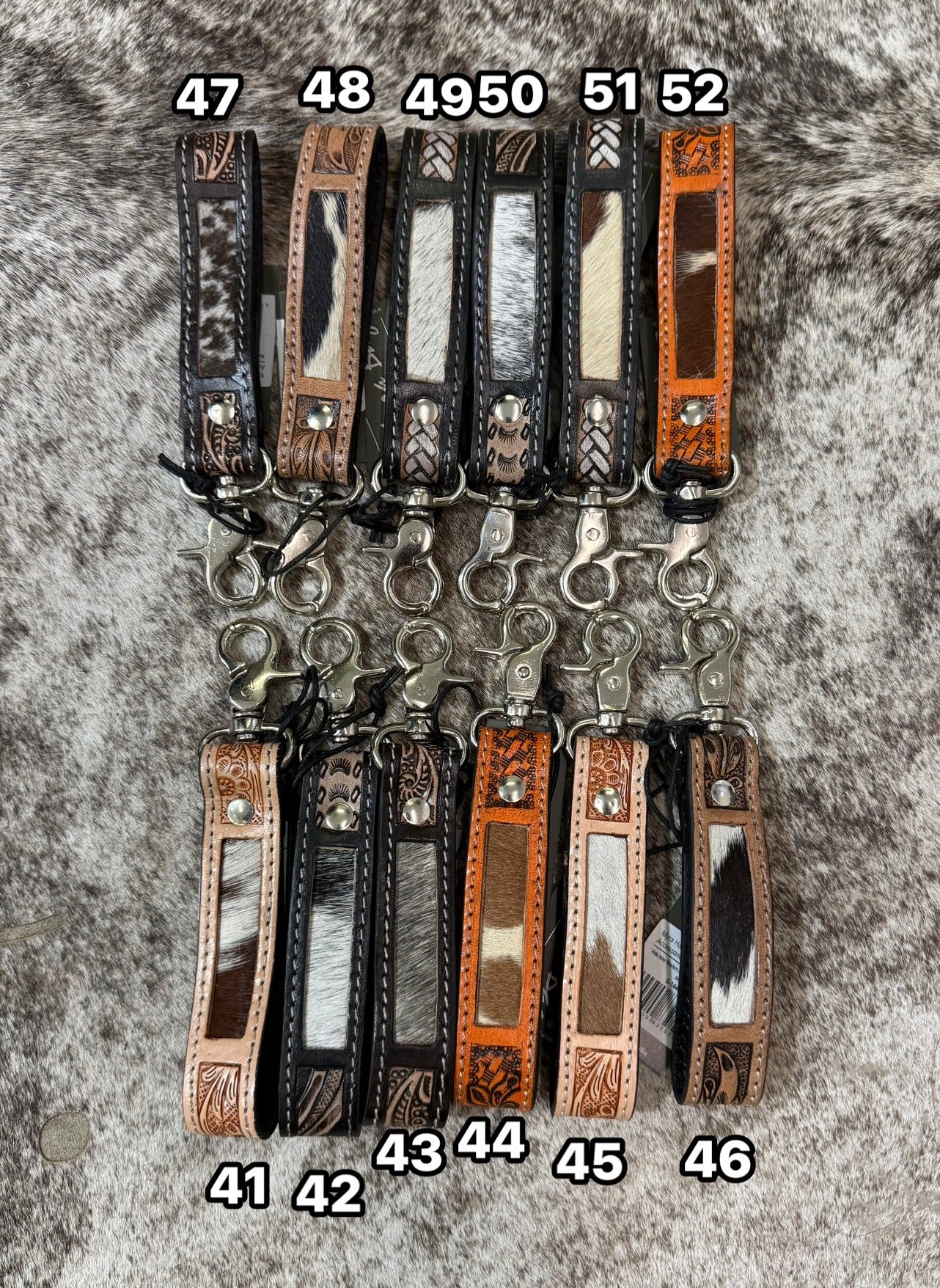 Leather Keychains