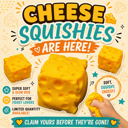 🧀 CHEESE SQUISHIES