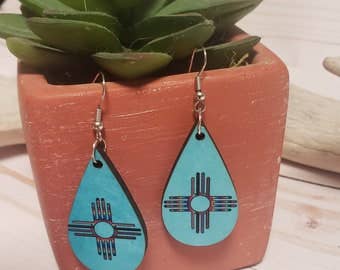 Zia Teardrop Earring