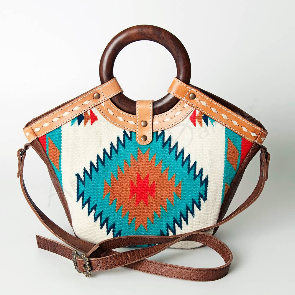 Western Heritage Genuine Leather Tote