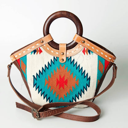 Western Heritage Genuine Leather Tote