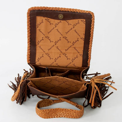 D141 Crossbody Leather Women Bag Western Handbag Purse