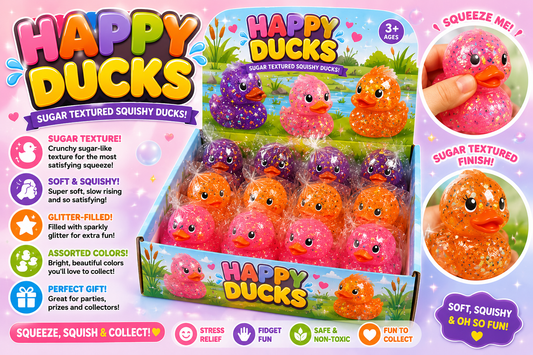 🦆 Happy Ducks Squishy