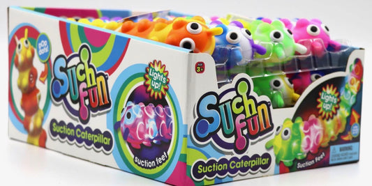 Light Up Suction Caterpillar