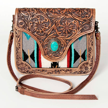 ADBG826B Crossbody Genuine Western Leather Women Bag