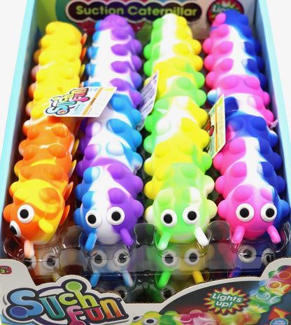 Light Up Suction Caterpillar
