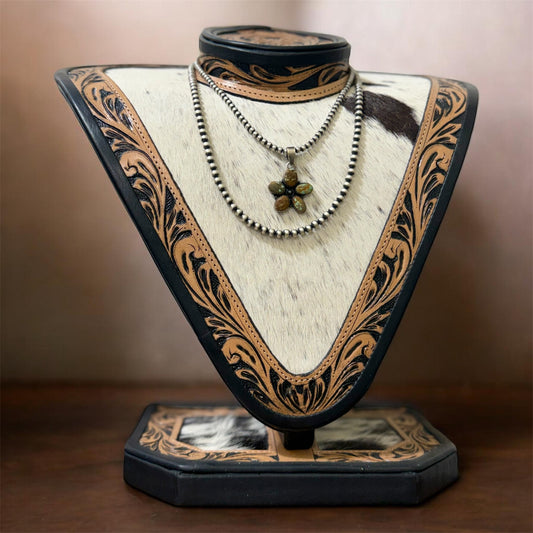 #8 Turquoise Flower PENDANT ONLY