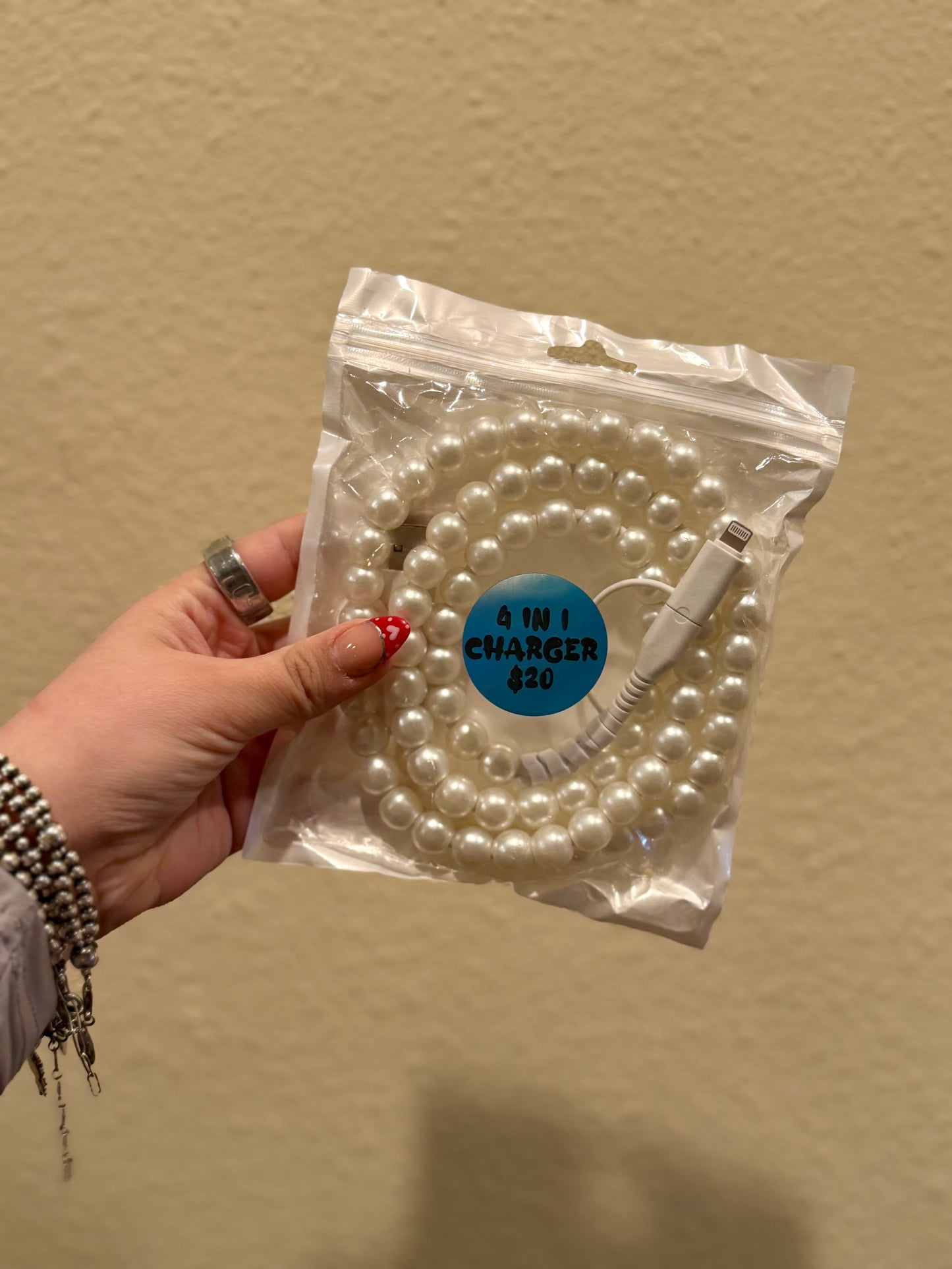 Beaded 4 in 1 chargers