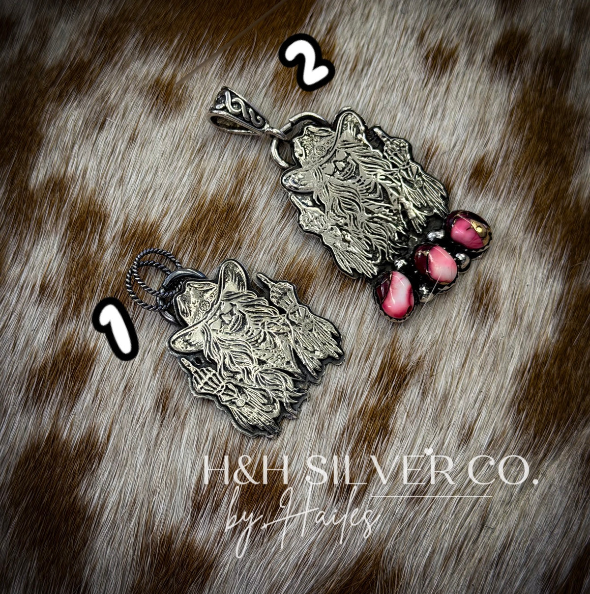 Sterling Silver Cowgirl Skully Pre order