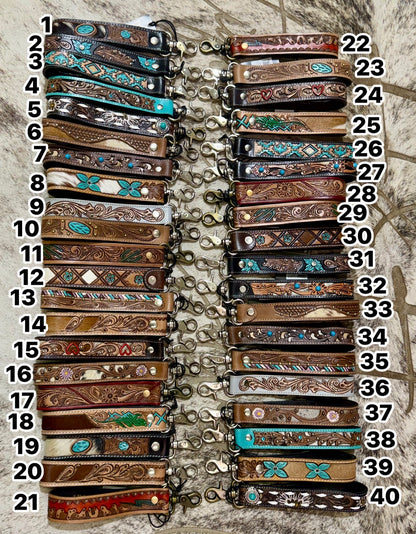 Leather Keychains
