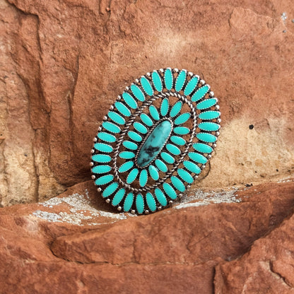 Turquoise Dream Adjustable Ring