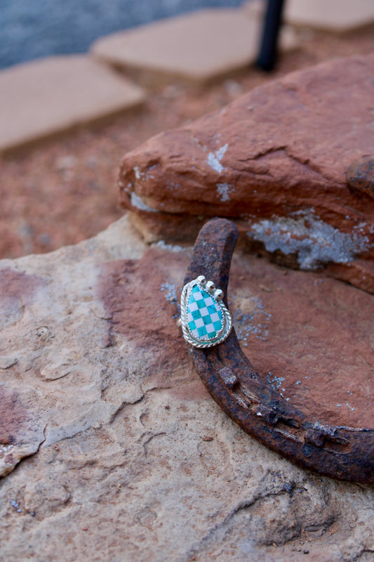 Cowgirl Checkmate Ring!- Size 7