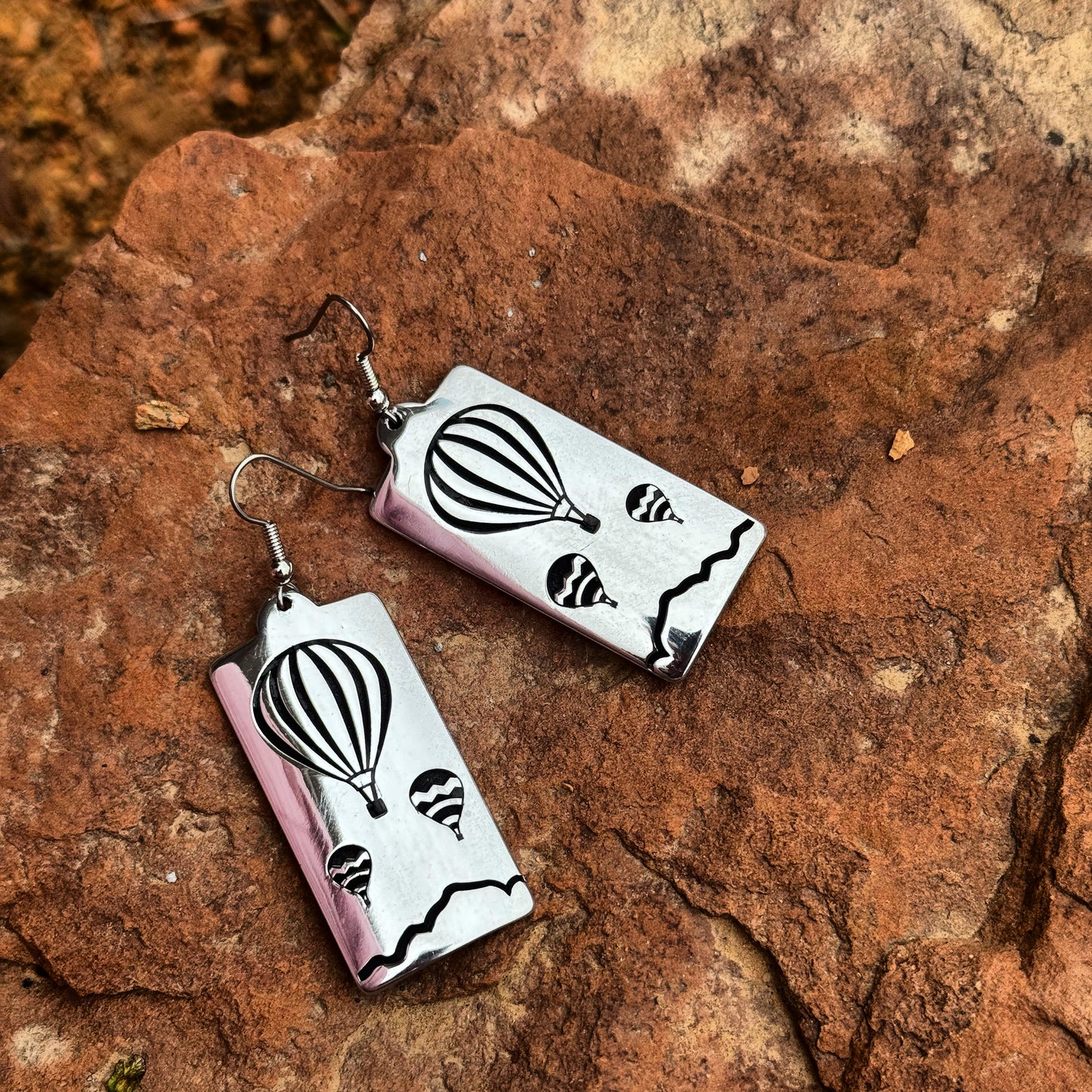 Aluminum Balloon Earring