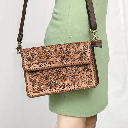 OHA119 Clutch Genuine Leather women bag western Bag