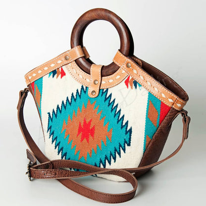 Western Heritage Genuine Leather Tote