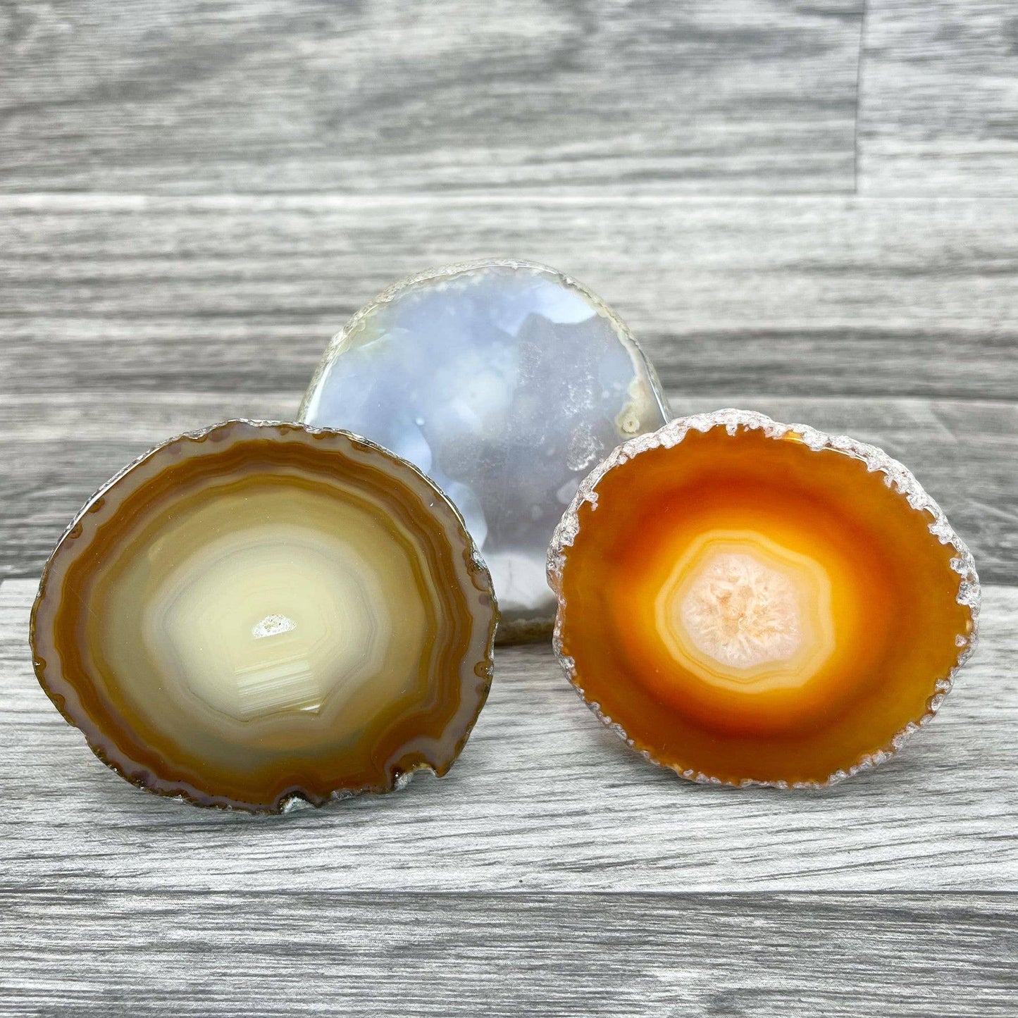 Phone Accessory Natural Agate Slice